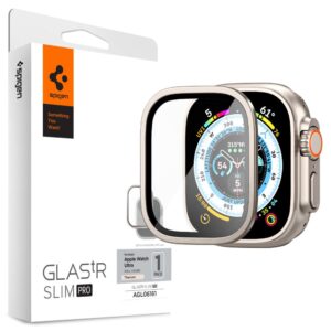 TEMPERED GLASS SPIGEN GLAS.TR SLIM PRO APPLE WATCH ULTRA 1 / 2 (49 MM) TITANIUM
