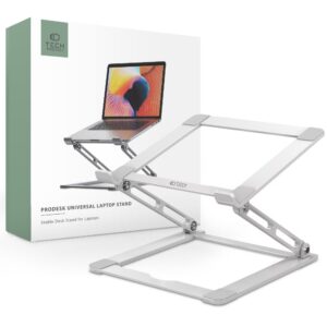 TECH-PROTECT ULS400 PRODESK UNIVERSAL LAPTOP STAND SILVER