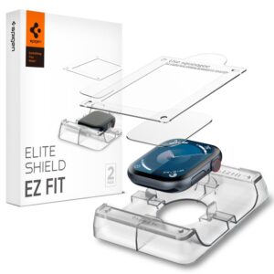 HYDROGEL FILM SPIGEN ELITE SHIELD ”EZ FIT” 2-PACK APPLE WATCH 10 / 11 (46 MM) CLEAR