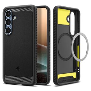 SPIGEN RUGGED ARMOR MAG MAGSAFE GALAXY S25 MATTE BLACK