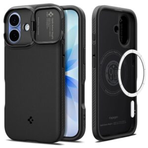 SPIGEN OPTIK ARMOR MAG MAGSAFE IPHONE 17 BLACK