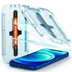 TEMPERED GLASS SPIGEN GLAS.TR ”EZ FIT” 2-PACK IPHONE 12 / 12 PRO CLEAR