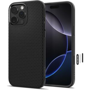 SPIGEN LIQUID AIR ”T” MAG MAGSAFE IPHONE 16 PRO MAX MATTE BLACK