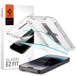 TEMPERED GLASS SPIGEN GLAS.TR ”EZ FIT” 2-PACK IPHONE 14 PRO CLEAR