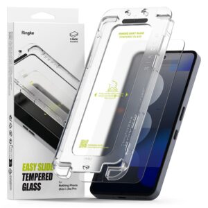 TEMPERED GLASS RINGKE EASY SLIDE 2-PACK NOTHING PHONE 3A / 3A PRO CLEAR