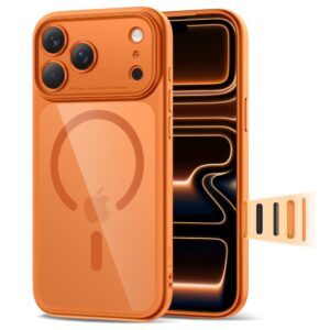 TECH-PROTECT MAGPEAK MAGSAFE CC IPHONE 17 PRO COSMIC ORANGE/CLEAR