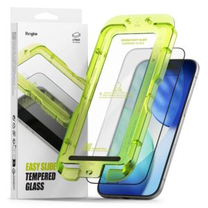 TEMPERED GLASS RINGKE EASY SLIDE 2-PACK IPHONE AIR BLACK