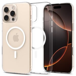 SPIGEN THIN FIT "T" MAG MAGSAFE IPHONE 16 PRO MAX CLEAR/WHITE