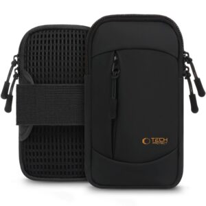 TECH-PROTECT M6 UNIVERSAL SPORT ARMBAND BLACK/ORANGE
