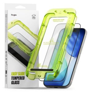 TEMPERED GLASS RINGKE EASY SLIDE 2-PACK IPHONE 17 BLACK