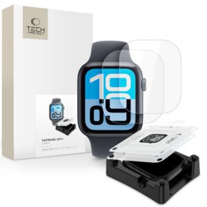HYDROGEL FILM TECH-PROTECT SUPREME SET+ 2-PACK APPLE WATCH 4 / 5 / 6 / SE 1 / 2 / 3 (44 MM) CLEAR