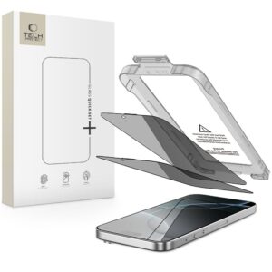 PRIVACY GLASS TECH-PROTECT QUICK SET SPY+ 2-PACK IPHONE 16 PRO PRIVACY