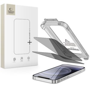 PRIVACY GLASS TECH-PROTECT QUICK SET SPY+ 2-PACK IPHONE 12 / 12 PRO PRIVACY