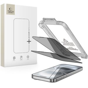 PRIVACY GLASS TECH-PROTECT QUICK SET SPY+ 2-PACK IPHONE 15 / 16 PRIVACY