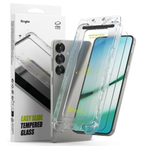 TEMPERED GLASS RINGKE EASY SLIDE 2-PACK GALAXY S24 / S25 CLEAR