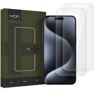 TEMPERED GLASS HOFI GLASS PRO+ 2-PACK IPHONE 16 PRO MAX / 17 PRO MAX CLEAR