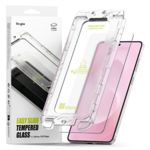 TEMPERED GLASS RINGKE EASY SLIDE 2-PACK GALAXY S25 EDGE CLEAR