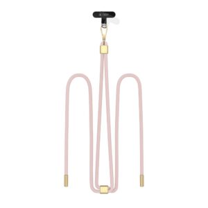TECH-PROTECT C2S ROPE CROSSBODY STRAP BABY PINK/GOLD