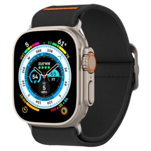 SPIGEN FIT LITE ULTRA APPLE WATCH 8 / 9 / 10 / 11 / SE / ULTRA (44 / 45 / 46 / 49 MM) BLACK