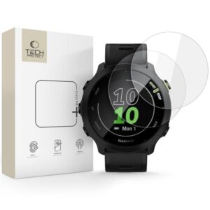 TEMPERED GLASS TECH-PROTECT GLASS FIT+ 2-PACK GARMIN FORERUNNER 55 CLEAR