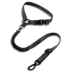 SPIGEN PS100 UNIVERSAL CAR SEAT BELT HOLDER FOR PETS BLACK