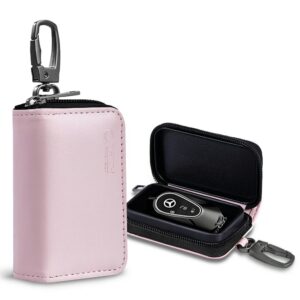 FARADAY CAGE TECH-PROTECT KLR300 POUCH KEYLESS RFID SIGNAL BLOCKER CASE PINK