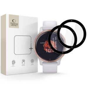 HYBRID GLASS TECH-PROTECT GLASS FLEX+ 2-PACK GARMIN VENU 2S BLACK