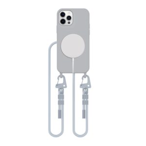 TECH-PROTECT MAGNECKLACE MAGSAFE IPHONE 12 / 12 PRO CRAYON GREY