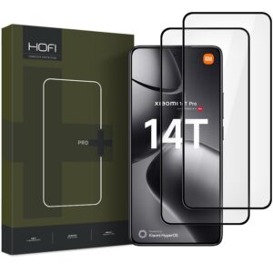 TEMPERED GLASS HOFI GLASS PRO+ 2-PACK XIAOMI 14T / 14T PRO BLACK