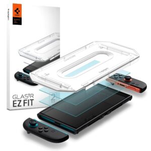 TEMPERED GLASS SPIGEN GLAS.TR ”EZ FIT” 2-PACK NINTENDO SWITCH 2 CLEAR