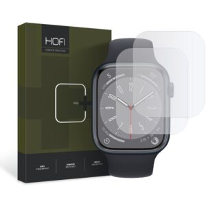 HYDROGEL FILM HOFI HYDROFLEX PRO+ 2-PACK APPLE WATCH 6 / 7 / 8 / 9 / SE 1 / 2 / 3 (44 / 45 MM) CLEAR