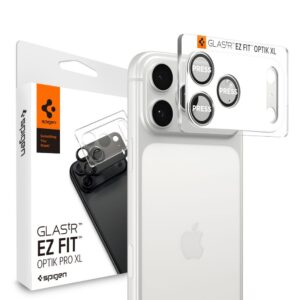 CAMERA COVER SPIGEN OPTIK PRO XL GLAS.TR ”EZ FIT” CAMERA PROTECTOR IPHONE 17 PRO MAX SILVER