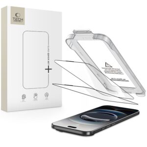 TEMPERED GLASS TECH-PROTECT QUICK SET+ 2-PACK IPHONE AIR BLACK