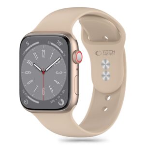 TECH-PROTECT SILICONE APPLE WATCH 8 / 9 / 10 / 11 / SE (40 / 41 / 42 MM) WALNUT