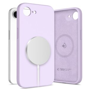 TECH-PROTECT LIQUID SILICONE MAGSAFE IPHONE 16E / 17E MAUVE