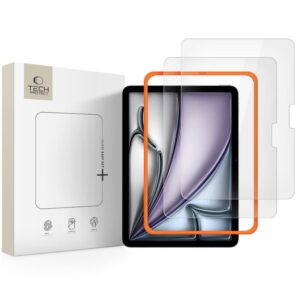 TEMPERED GLASS TECH-PROTECT EASY SET+ 2-PACK IPAD AIR 11” 6 / 7 / 2024-2025 CLEAR