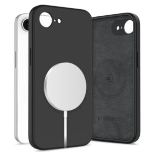 TECH-PROTECT LIQUID SILICONE MAGSAFE IPHONE 16E / 17E BLACK