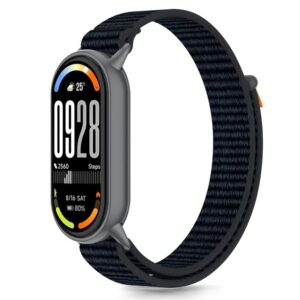 TECH-PROTECT NYLON STRIPE XIAOMI SMART BAND 8 / 9 / 10 / NFC BLACK/ORANGE