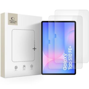 TEMPERED GLASS TECH-PROTECT GLASS FIT+ 2-PACK GALAXY TAB S10 FE+ PLUS 13.1 X620 / X626B CLEAR