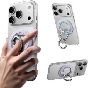 ESR MAGNETIC 360 HALOLOCK MAGSAFE PHONE RING LAVENDER