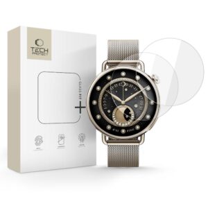 TEMPERED GLASS TECH-PROTECT GLASS FIT+ 2-PACK XIAOMI WATCH S4 (41 MM) CLEAR