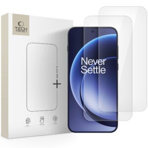 TEMPERED GLASS TECH-PROTECT GLASS FIT+ 2-PACK ONEPLUS 15 CLEAR