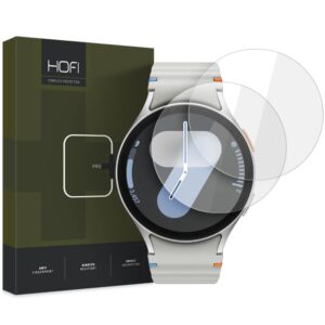 TEMPERED GLASS HOFI GLASS PRO+ 2-PACK SAMSUNG GALAXY WATCH 4 / 5 / 6 / 7 / FE (40 MM) CLEAR