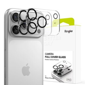 CAMERA COVER RINGKE CAMERA FULL COVER 2-PACK IPHONE 17 PRO MAX BLACK