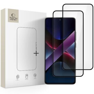 TEMPERED GLASS TECH-PROTECT GLASS FIT+ 2-PACK XIAOMI POCO X7 PRO 5G BLACK