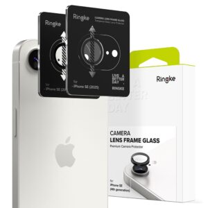 CAMERA COVER RINGKE CAMERA FRAME PROTECTOR 2-PACK IPHONE 16E BLACK