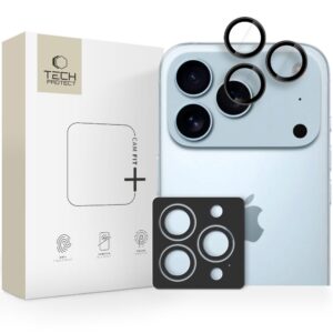 CAMERA COVER TECH-PROTECT CAMRING FIT+ IPHONE 14 PRO / MAX / 15 PRO / MAX / 16 PRO / MAX / 17 PRO / MAX BLACK