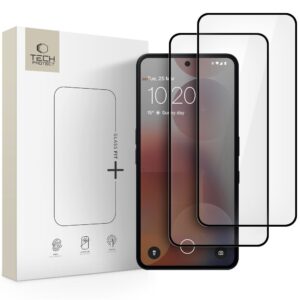 TEMPERED GLASS TECH-PROTECT GLASS FIT+ 2-PACK NOTHING PHONE 3 / 3A / 3A PRO / CMF PHONE 2 PRO BLACK