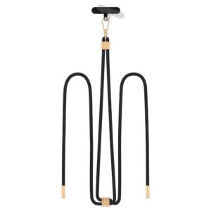 TECH-PROTECT C2S ROPE CROSSBODY STRAP BLACK/GOLD