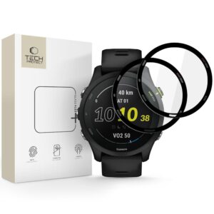 HYBRID GLASS TECH-PROTECT GLASS FLEX+ 2-PACK GARMIN FORERUNNER 255 / 255 MUSIC BLACK